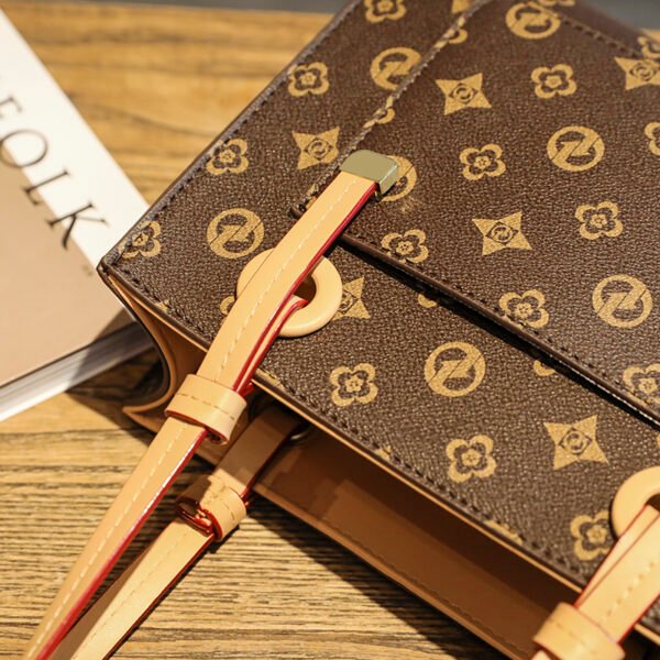 主图 (6) Classic Old Flower Fashion Brand Commuter Shoulder Bag Women's Light Luxury High-End Stylish Hand-Held Tote Bag