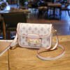 主图 (6) Retro Design Pu Horsebit Saddle Bag Old Flower Women's Bag Single Shoulder Cross-Border Bag Messenger Bag Bags Women's Bag