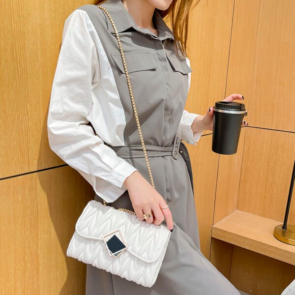 Summer Mini Bag Women Korean Style All-Match Small Square Bag Messenger Bag Internet Celebrity Fashion Chain Bag