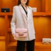 主图 (8) Women's Small Square Bag Underarm Shoulder Handbag Wave Saddle Bag Women's Crossbody
