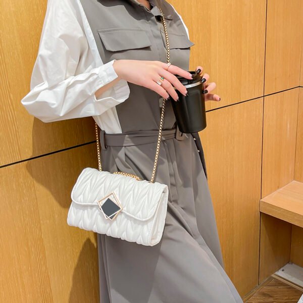 Summer Mini Bag Women Korean Style All-Match Small Square Bag Messenger Bag Internet Celebrity Fashion Chain Bag