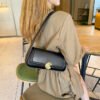 Handbag Underarm Bag For Women Niche High-End Wide Shoulder Strap Shoulder Bag Baguette Bag French Style