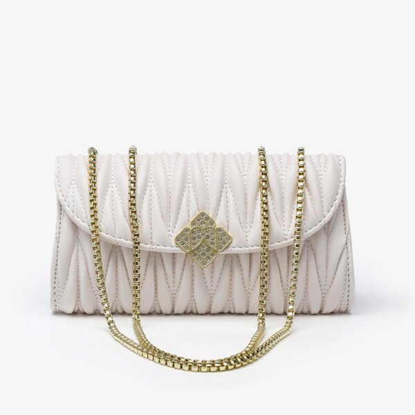 Single Shoulder Chain Bag Internet Celebrity High-End Texture Niche Women's Bag Fashion Trend Diamond Chain Bag