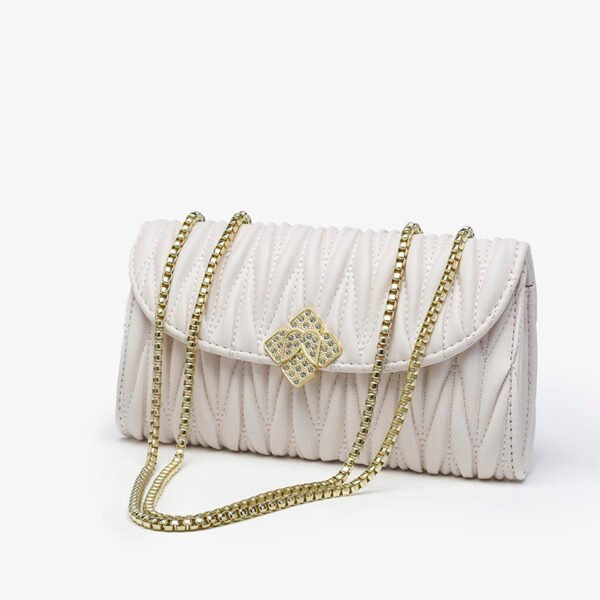 Single Shoulder Chain Bag Internet Celebrity High-End Texture Niche Women's Bag Fashion Trend Diamond Chain Bag
