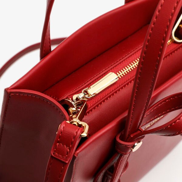 Platinum Crocodile Pattern Shoulder Bag