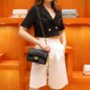 Cross-Border Diamond Chain Messenger Bag Women's Retro One-Shoulder Underarm Bag High-End Handbag