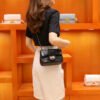Cross-Border Diamond Chain Messenger Bag Women's Retro One-Shoulder Underarm Bag High-End Handbag