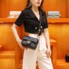 High-Grade Diamond Chain Small Chanel Style All-Match Bag Middle-Aged Women's Bag Shoulder Crossbody Classic Small Bag