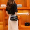 High-Grade Diamond Chain Small Chanel Style All-Match Bag Middle-Aged Women's Bag Shoulder Crossbody Classic Small Bag