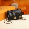 High-Grade Diamond Chain Small Chanel Style All-Match Bag Middle-Aged Women's Bag Shoulder Crossbody Classic Small Bag