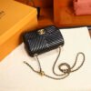 High-Grade Diamond Chain Small Chanel Style All-Match Bag Middle-Aged Women's Bag Shoulder Crossbody Classic Small Bag