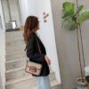 Retro Saddle Bag Women's Bag Light Luxury Net Celebrity Style Fashionable Versatile Shoulder Messenger Bag