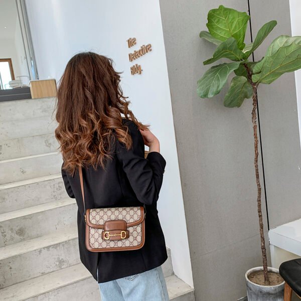 Retro Saddle Bag Women's Bag Light Luxury Net Celebrity Style Fashionable Versatile Shoulder Messenger Bag