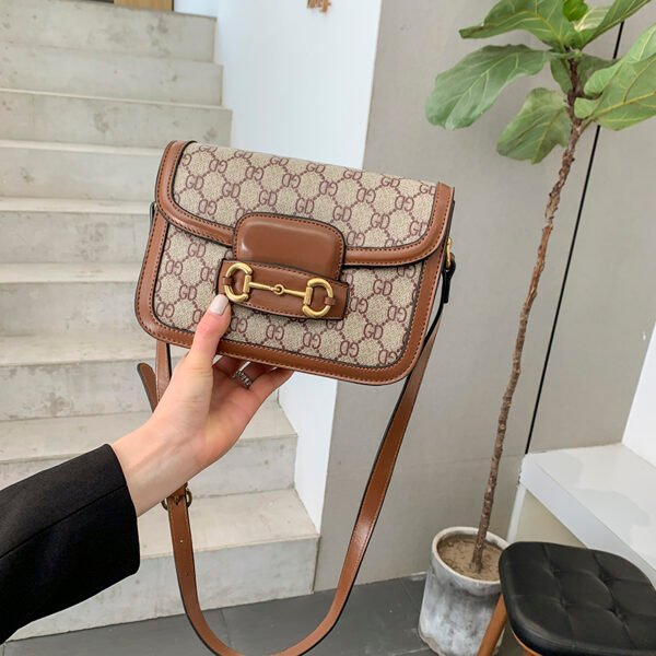Retro Saddle Bag Women's Bag Light Luxury Net Celebrity Style Fashionable Versatile Shoulder Messenger Bag