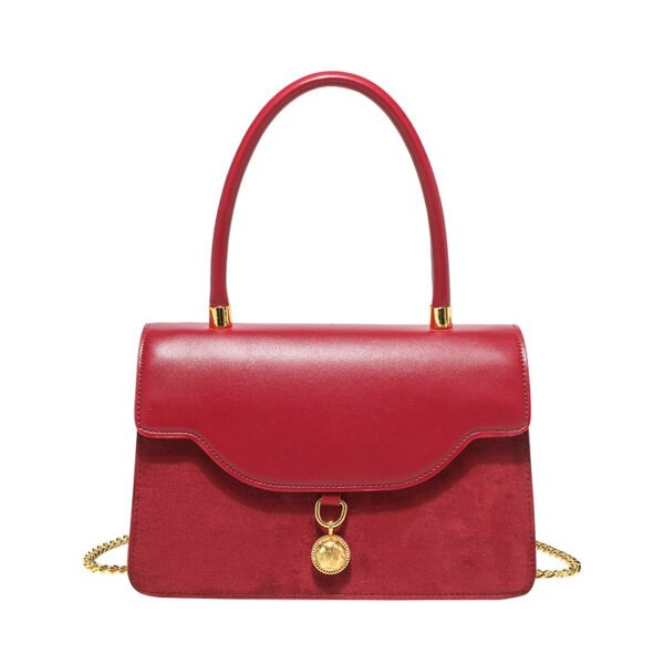 白底图 Niche Wedding Red Bridal Bag