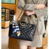 Simple Diamond Embroidery Underarm Bag For Women, New Cross-Border Lock Shoulder Bag, Large Capacity Chain Handbag Messenger Bag