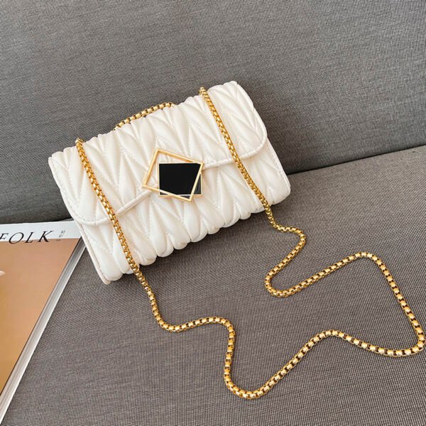 Summer Mini Bag Women Korean Style All-Match Small Square Bag Messenger Bag Internet Celebrity Fashion Chain Bag