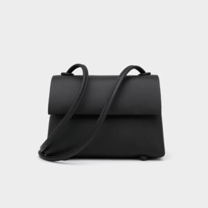 颜色 (1) Textured Small Black High-End Bag Female Trendy Japanese Style Internet Celebrity Trendy Ins Super Hot Versatile Crossbody Bag