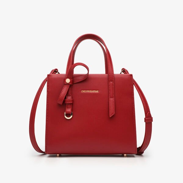 Platinum Crocodile Pattern Shoulder Bag