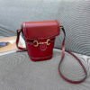 Early Spring Retro All-Match Bucket Small Bag Fashionable All-Match Mobile Phone Bag Portable Lightweight Shoulder Crossbody