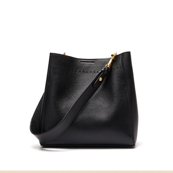 10.1300082_1 New Arrival Women’s Genuine Leather Saddle Shoulder Bag – Minimalist Style for the Modern Commute