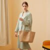 New Arrival Women’s Genuine Leather Tote Bag – Elegant, Spacious & Effortlessly Stylish for Work and Commute