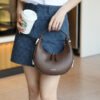 2025 New Korean-Style Minimalist Crescent Shoulder Bag – Sleek Everyday Underarm Purse for Effortless Chic
