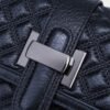 2025 New Arrival Women’s Genuine Leather Quilted Crossbody Bag – Street-Style Elegance for Summer