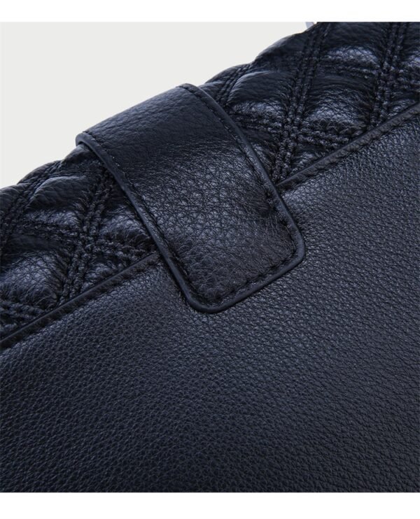 2025 New Arrival Women’s Genuine Leather Quilted Crossbody Bag – Street-Style Elegance for Summer