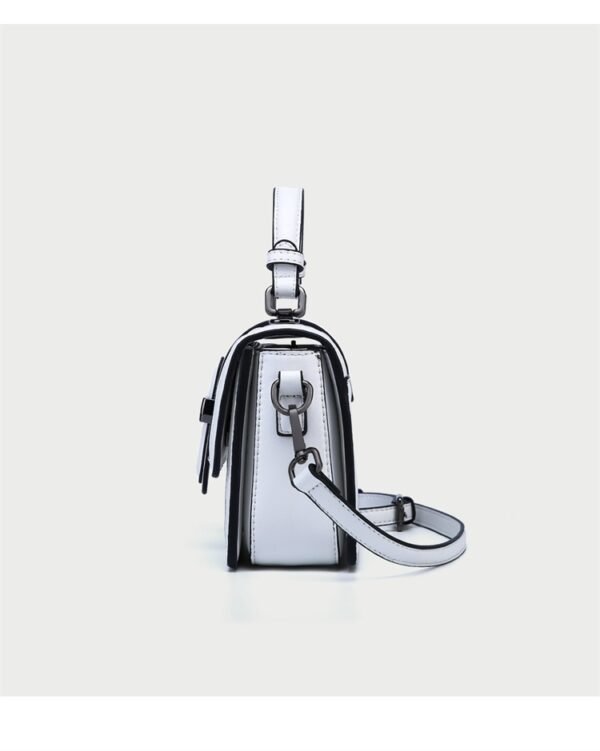 2025 New Arrival Women’s Genuine Leather Quilted Crossbody Bag – Street-Style Elegance for Summer