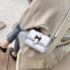 2025 New Arrival Women’s Genuine Leather Quilted Crossbody Bag – Street-Style Elegance for Summer