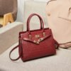 9.2300176 2025 New Arrival Women’s Genuine Leather Top-Handle Handbag – Elegant & Functional for Everyday Sophistication