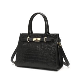 BW7A4586 2025 New Arrival Women’s Genuine Leather Top-Handle Handbag – Elegant & Functional for Everyday Sophistication