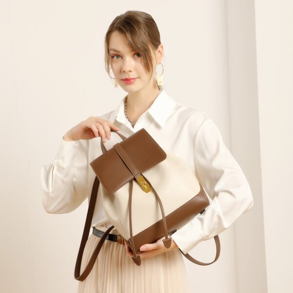 2025 New Women’s Genuine Leather Fashion Backpack – Stylish, Spacious & Built for Everyday Adventures