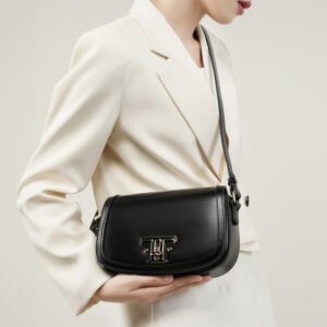 cowhide crossbody purse