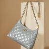11 Versatile Quilted Chain Shoulder Bag – Genuine Leather Crossbody Handbag