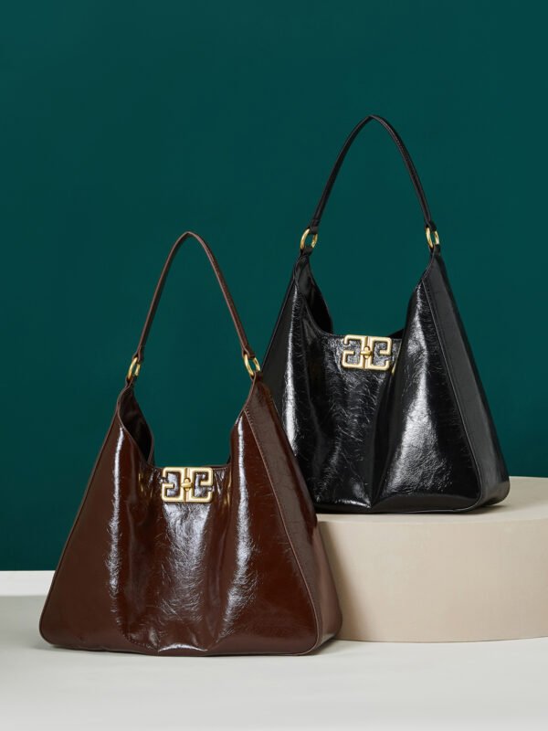 20 Premium Classic Leather Shoulder Bag – Large Capacity Cowhide Tote