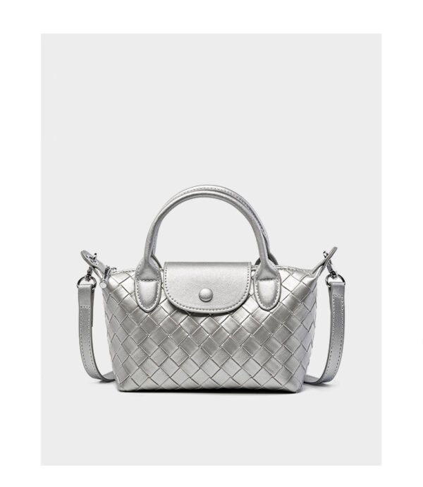 2751详情-(2)_09 Woven Genuine Leather Dumpling Bag | Designer Women’s Shoulder & Crossbody Handbag