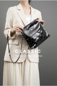 genuine leather box bag