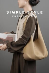 vintage leather tote