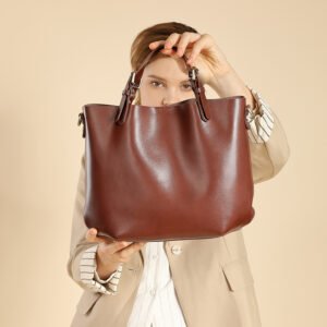 casual travel leather bag