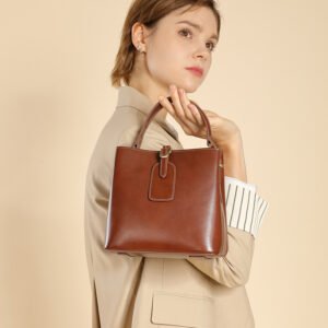 women’s crossbody bucket bag