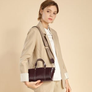 premium leather crossbody