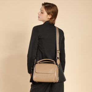 cowhide everyday bag