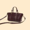 Genuine Leather Tote Bag — Classic Autumn Winter Handbag