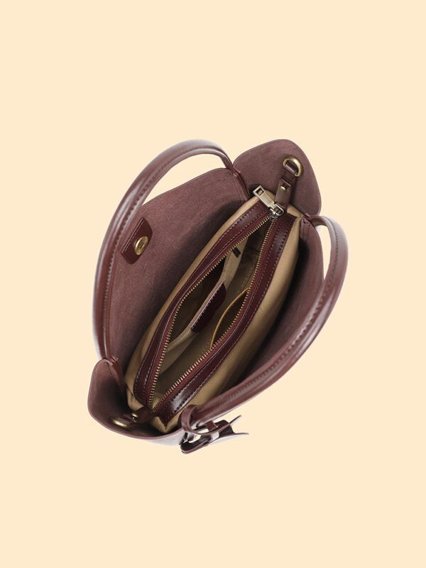 Full-Grain Leather Tote Bag — Chic Fall/Winter Shoulder Style