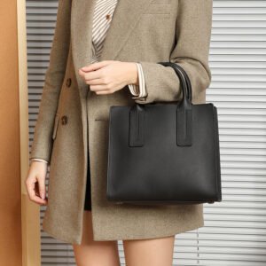 genuine leather shoulder bag