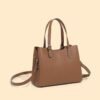 Genuine Leather Tote Bag — Large Capacity Commuter Style