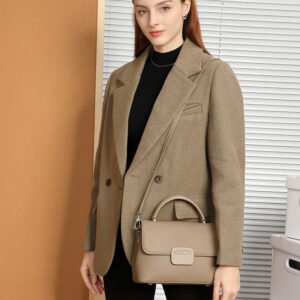 genuine leather shoulder bag