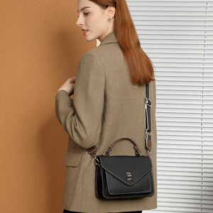 leather shoulder bag